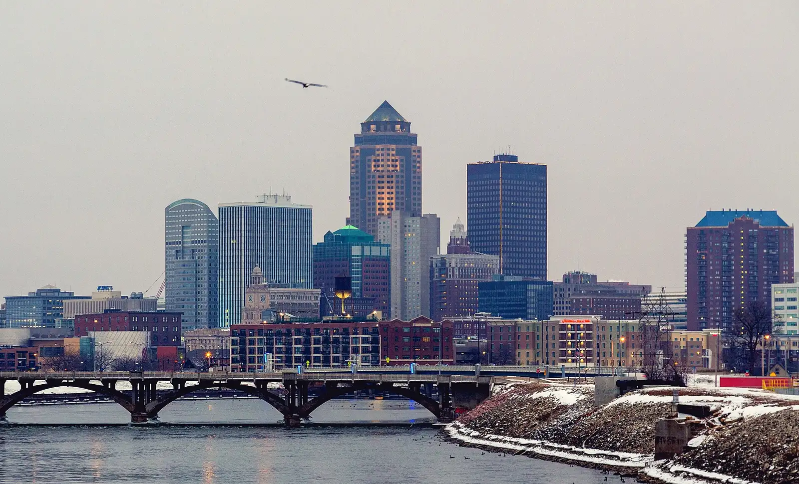 Medical courier services in Iowa.